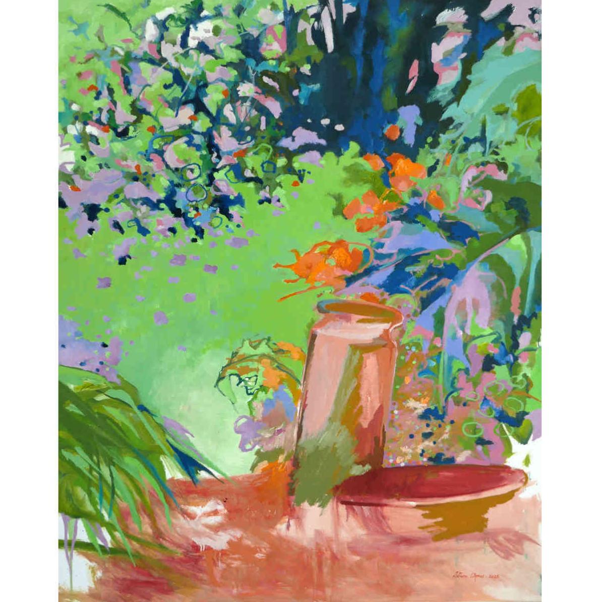 La nature des choses. Huile sur toile. 130x97cm. 2600 euros