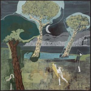 Trois sous trois pins