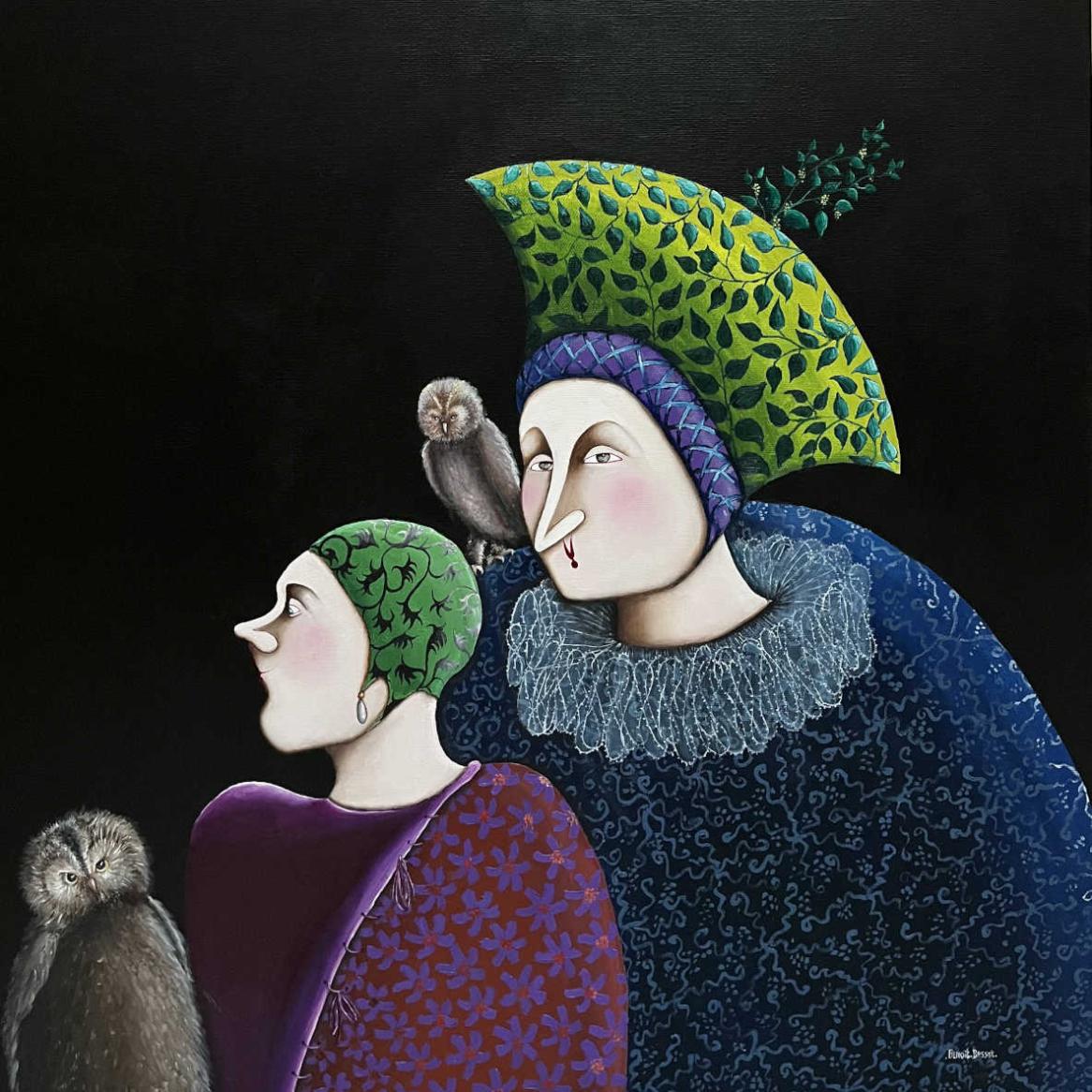 Chouette ! Les deux chouettes