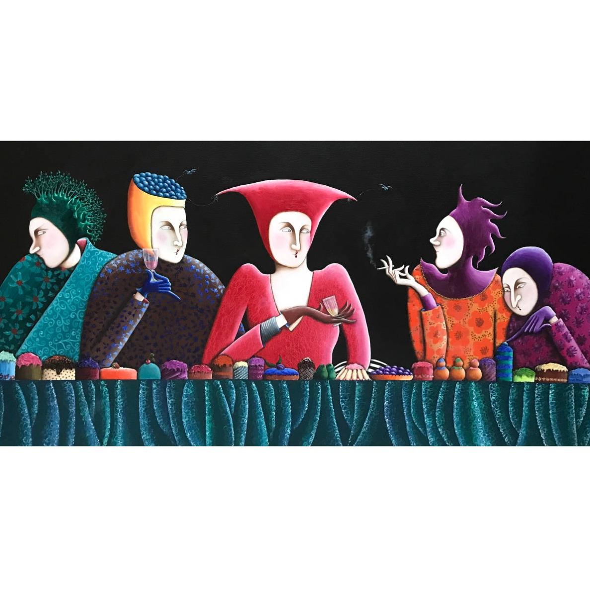 Cigarette, conversation et gourmandise