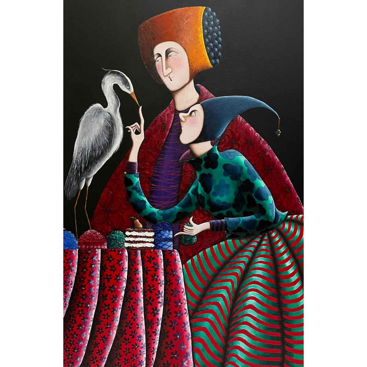 La bourse et le héron