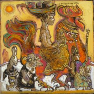 Le cortege du coq solaire