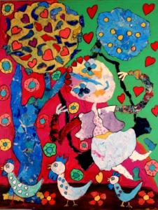 Balancoire a la ferme