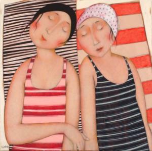 Les Serviettes a Rayures